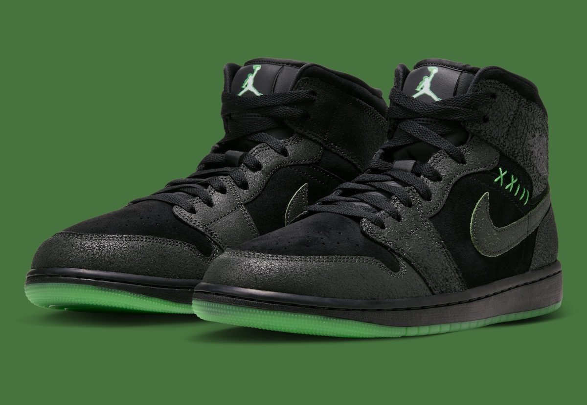 야광 밑창·XXIII 스티치·텅 점프맨 디테일 / 출처: Sneaker Bar Detroit