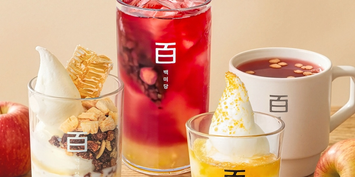 백미당 가을 시즌 메뉴. 사진=인사이트.