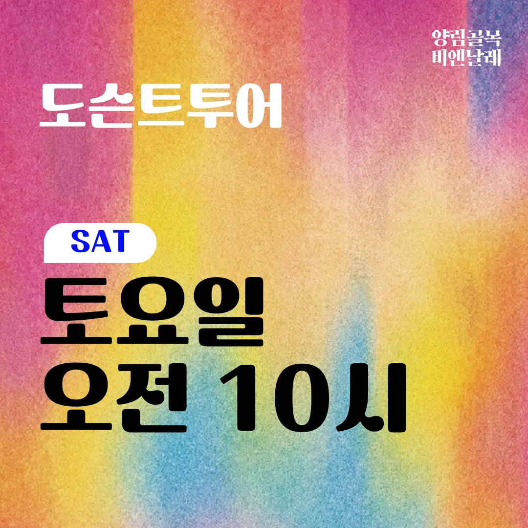 도슨트투어 안내 그래픽 / 출처: 양림골목비엔날레