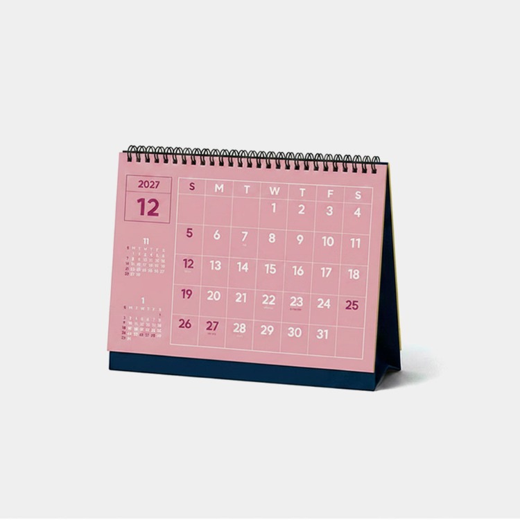 리훈 공식 스토어 2027 다이어리/달력 공개 이미지. 벽달력·탁상달력·스티커북.
