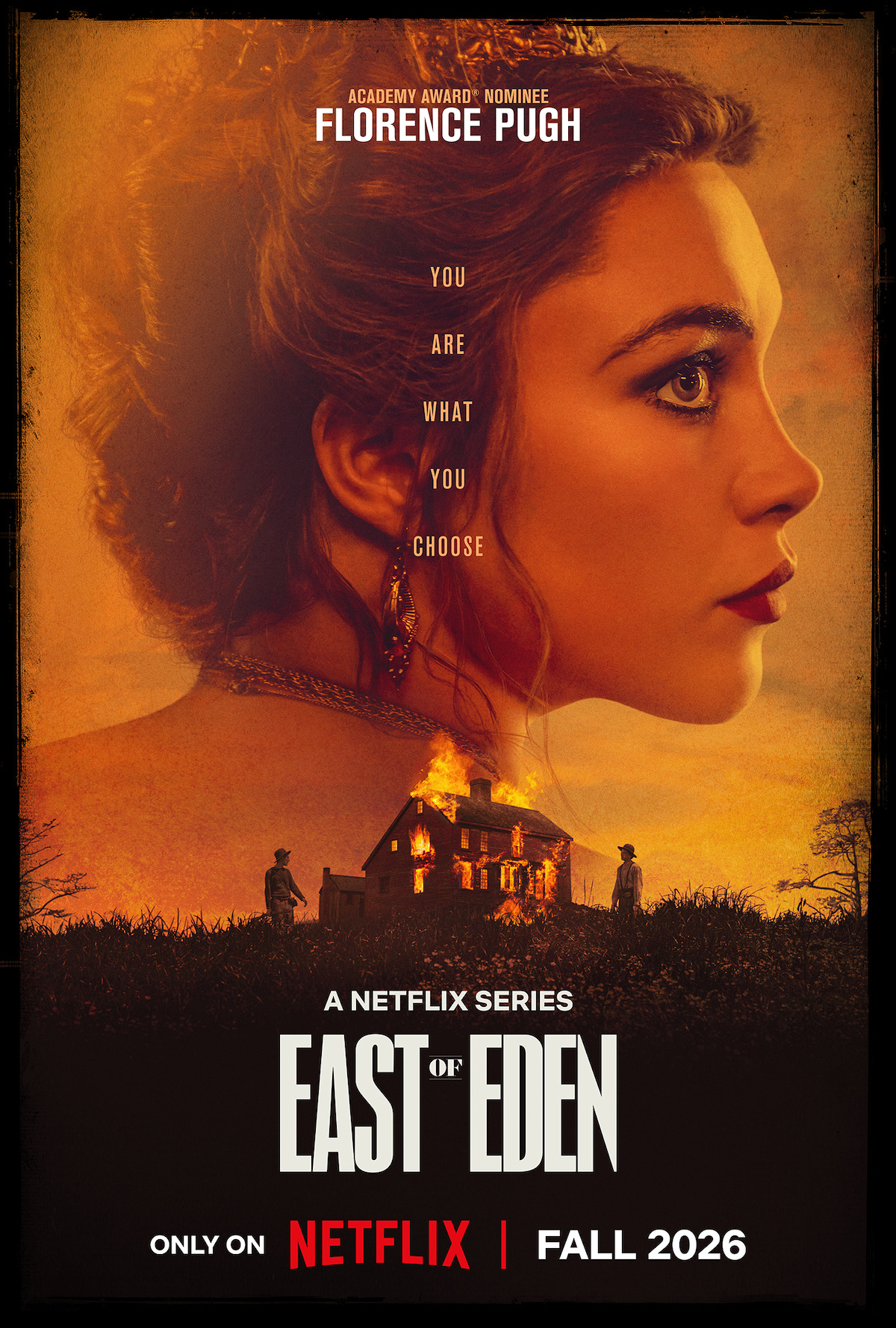 캐시 애임즈를 중심에 둔 공개 스틸 / 출처: Netflix Tudum