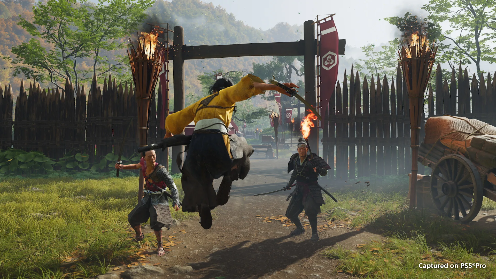 진 전투·요새 전투 장면 / 출처: PlayStation Blog